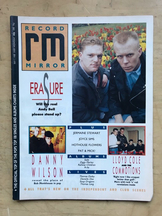 ERASURE - Record Mirror