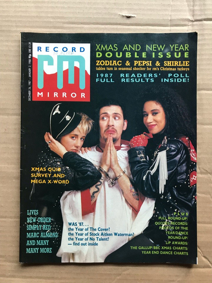 ZODIAC MINDWARP/PEPSI + SHIRLIE - RECORD MIRROR