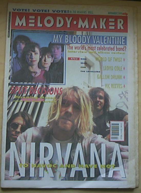 NIRVANA - Melody Maker Record