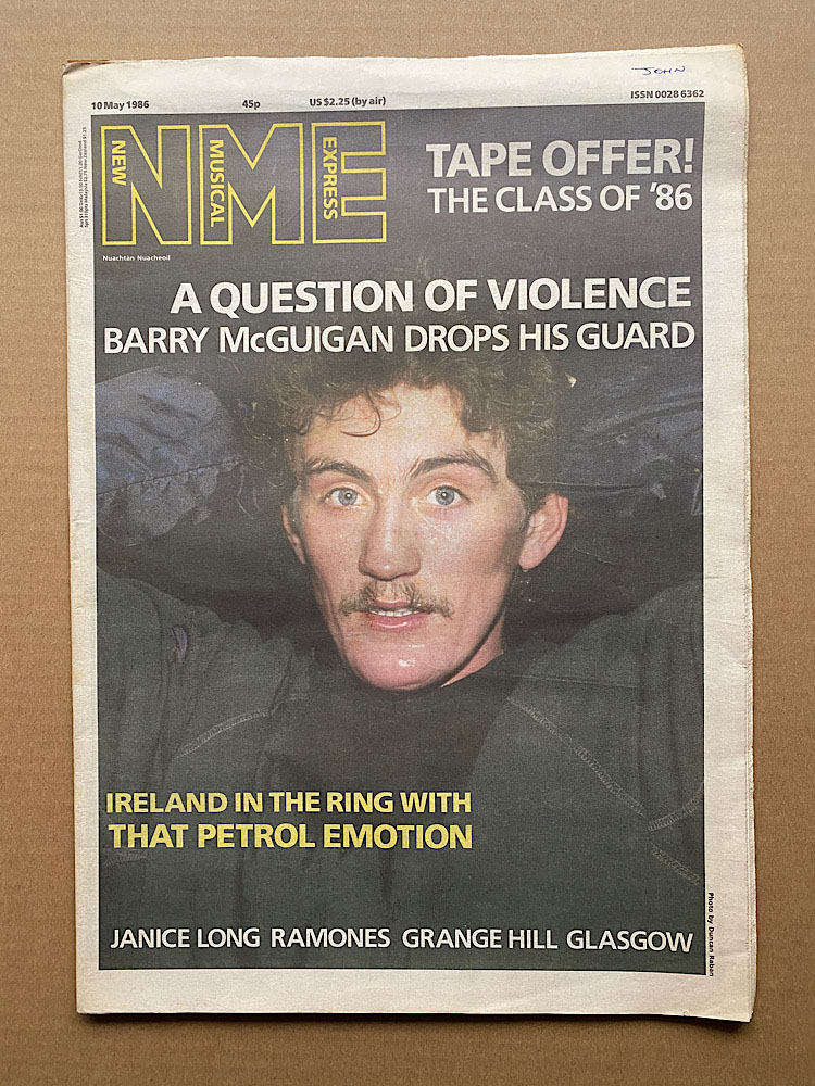 BARRY MCGUIGAN - NME