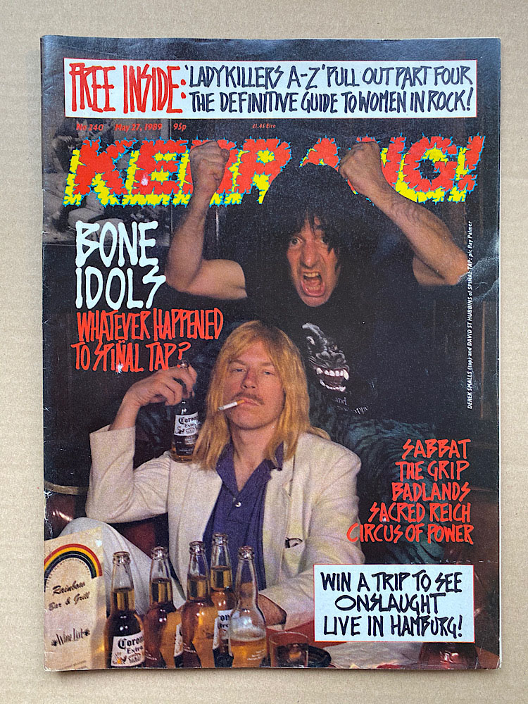 Spinal Tap - Kerrang No.240 - Uk
