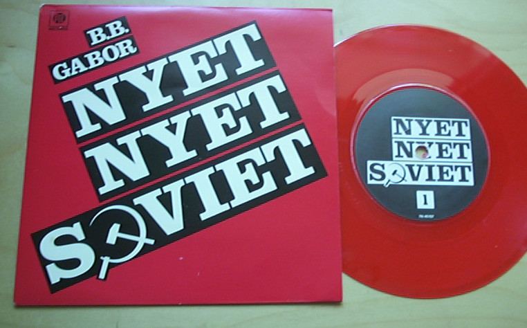 B.B. GABOR - NYET NYET SOVIET (RED)