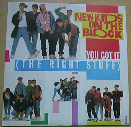 New Kids On The Block - You Got It (the Right Stuff - Uk)