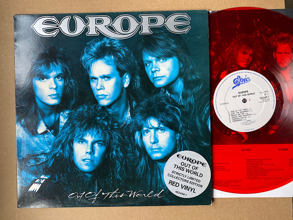 Europe - Out Of This World (red - Uk)