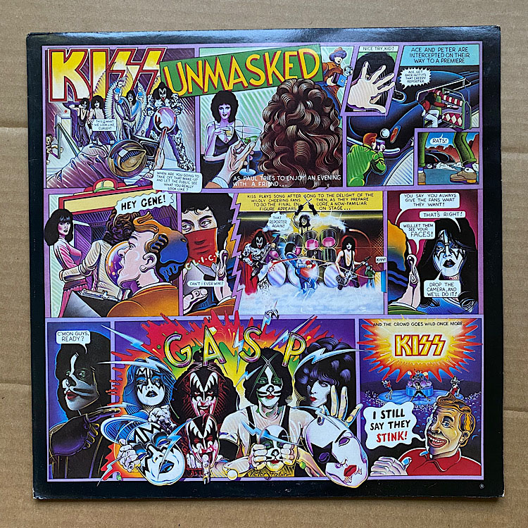 Kiss - Unmasked - Italian