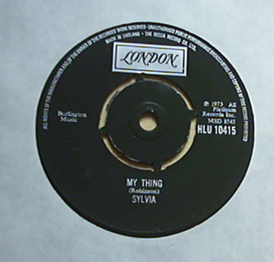 SYLVIA - My Thing