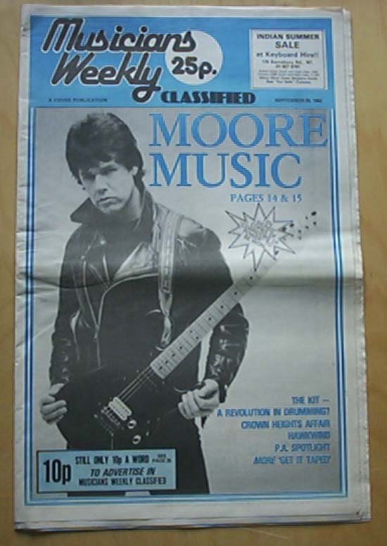 Musicians Weekly listings