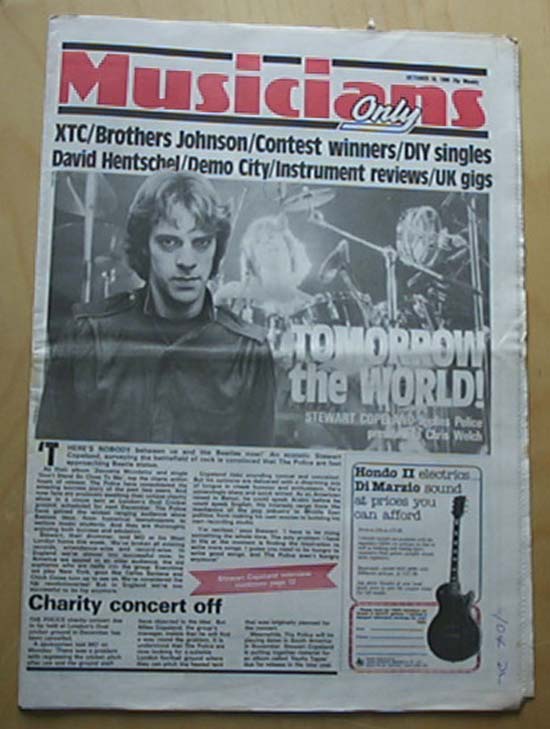 Musicians Only listings