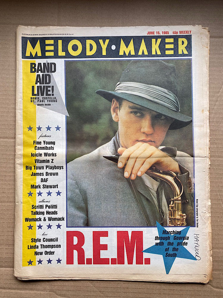 R.E.M. - MELODY MAKER