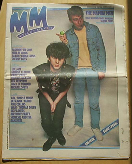 Melody Maker listings