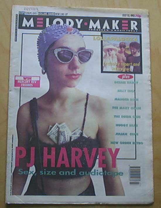 P J HARVEY - MELODY MAKER