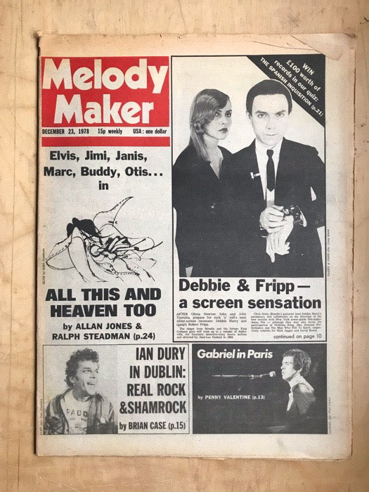 Melody Maker listings