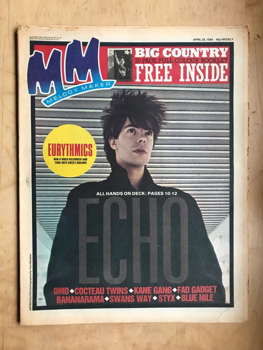 ECHO & THE BUNNYMEN - Melody Maker Record