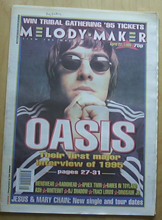 OASIS - MELODY MAKER