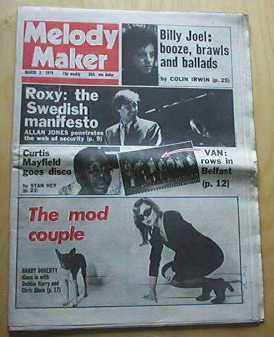 Melody Maker listings