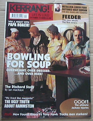 BOWLING FOR SOUP - KERRANG NO.925