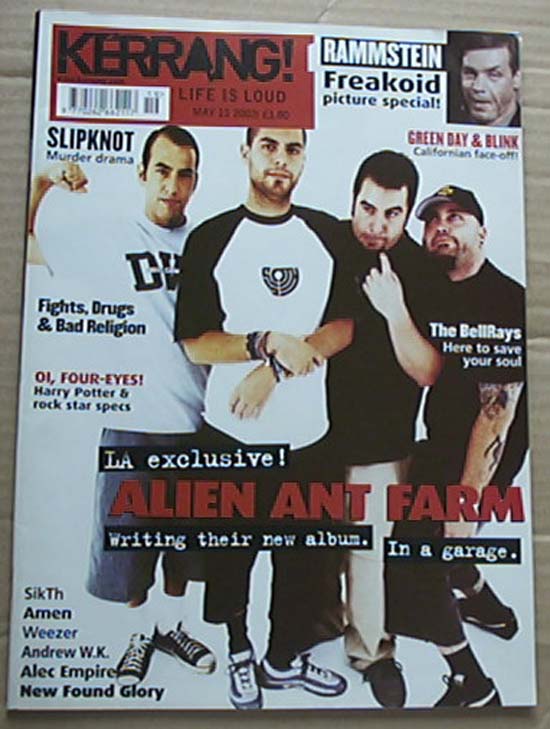 ALIEN ANT FARM - KERRANG NO.903
