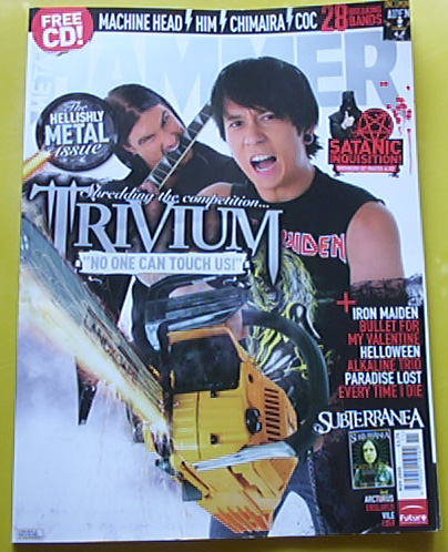 Metal Hammer November 2005 listings