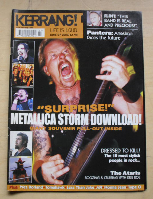 METALLICA - Kerrang No.958