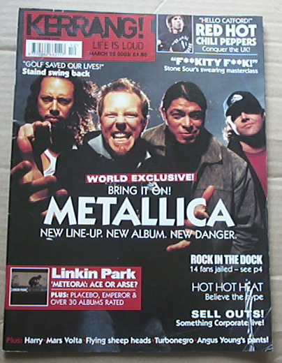 METALLICA - Kerrang No.947