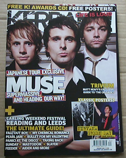 Muse - Kerrang No.1122