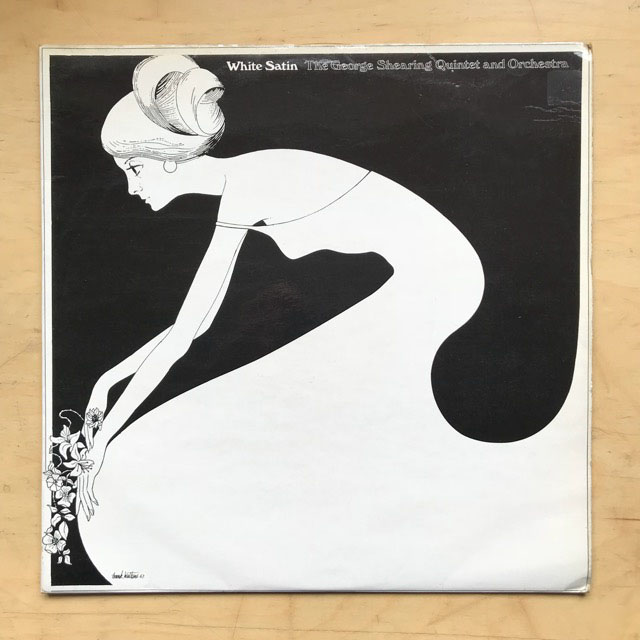 GEORGE SHEARING QUINTET + ORCHESTRA - White Satin LP