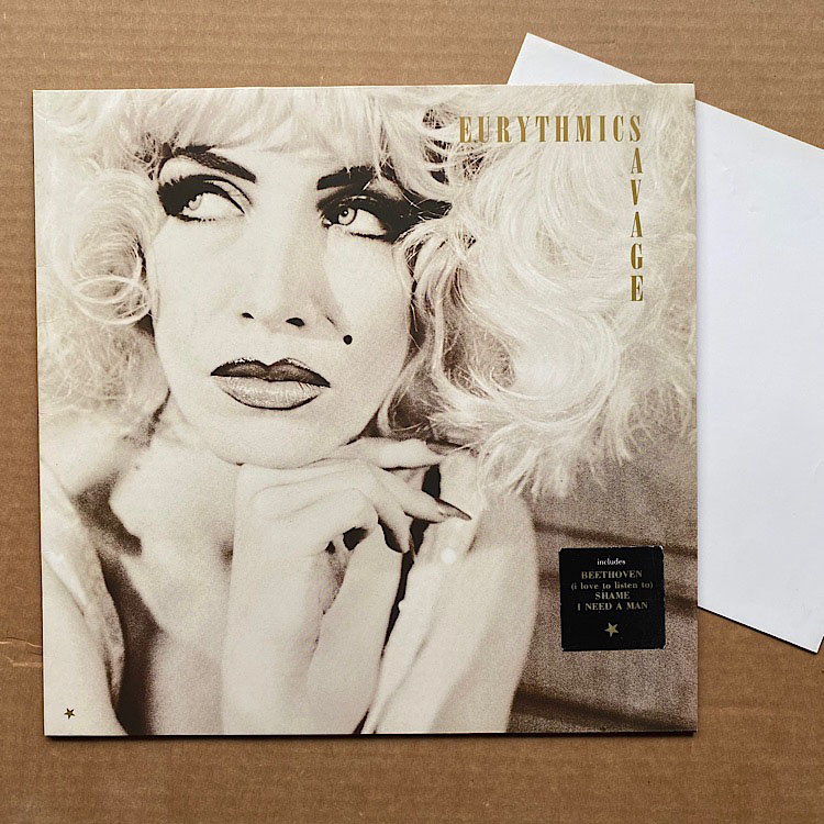 EURYTHMICS - Savage (poster)