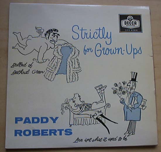 PADDY ROBERTS - STRICTLY FOR GROWN-UPS