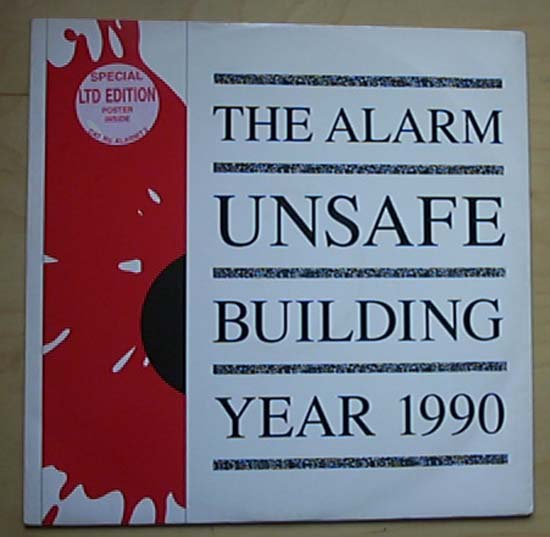 Alarm - Unsafe Building (poster- Uk)