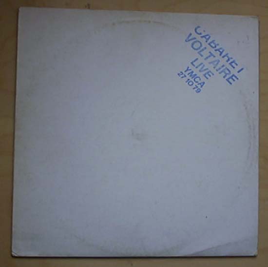 CABARET VOLTAIRE - LIVE AT THE YMCA