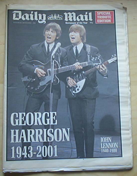 Daily Mail Newspaper - Uk listings