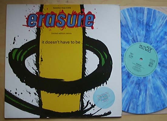 ERASURE - It Doesn't Have To Be (blue Marble)