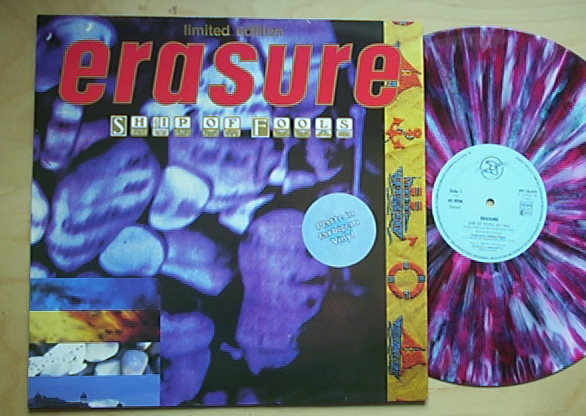 ERASURE - Ship Of Fools (coloured)