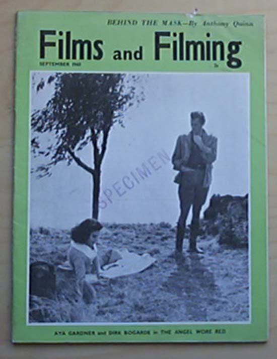 AVA GARDNER/DIRK BOGARDE - FILMS AND FILMING