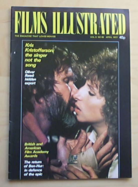 BARBRA STREISAND/KRIS KRISTOFFERSON - FILMS ILLUSTRATED #68