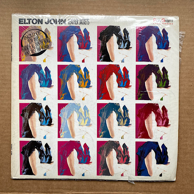 Elton John Leather+Jackets LP