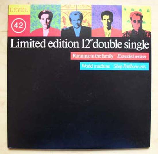 Level 42 Running+In+The+Family 12''