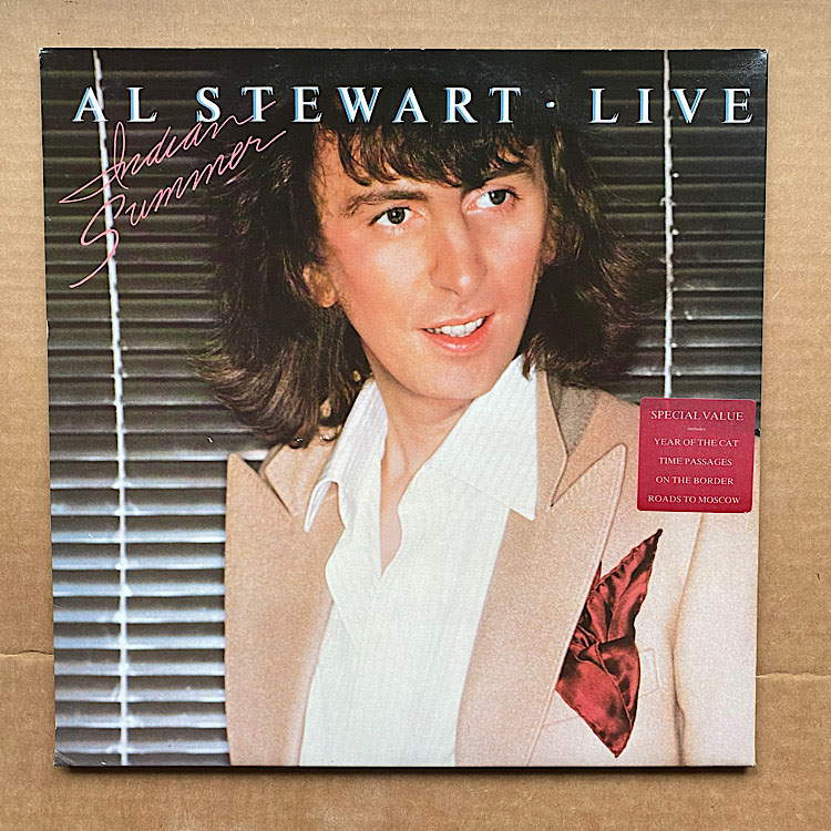 Al Stewart Live+-+Indian+Summer LP