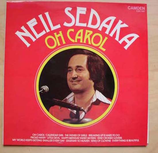 NEIL SEDAKA - Oh Carol Vinyl