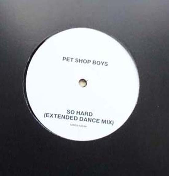 PET SHOP BOYS - So Hard (w/l)