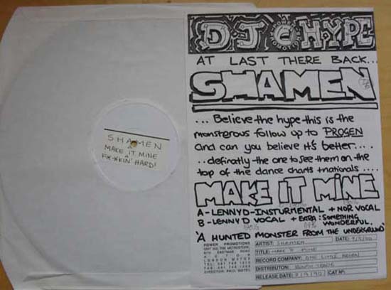 Shamen Make+It+Mine 12''