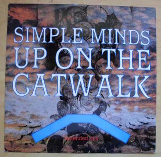 SIMPLE MINDS - Up On The Catwalk Single
