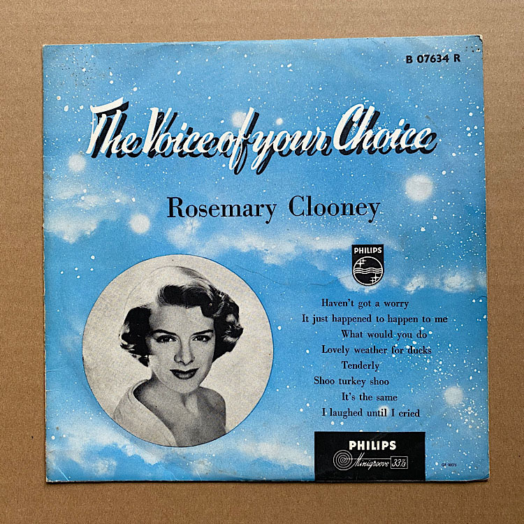 ROSEMARY CLOONEY - Voice Of Your Choice