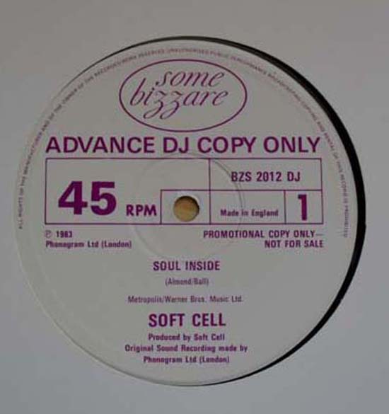 Soft Cell Soul+Inside 12''