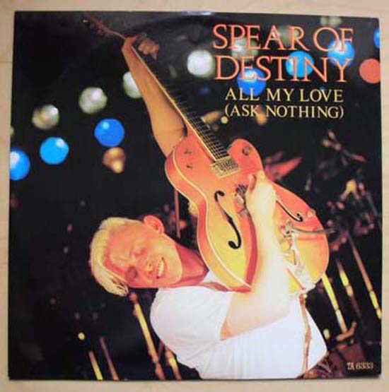SPEAR OF DESTINY - All My Love (ask Nothing) LP