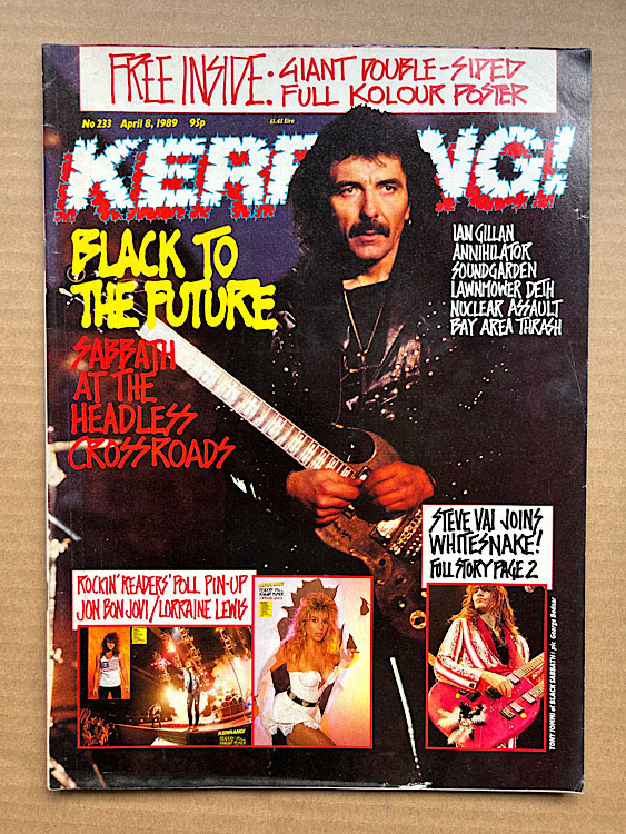 BLACK SABBATH - Kerrang No.233