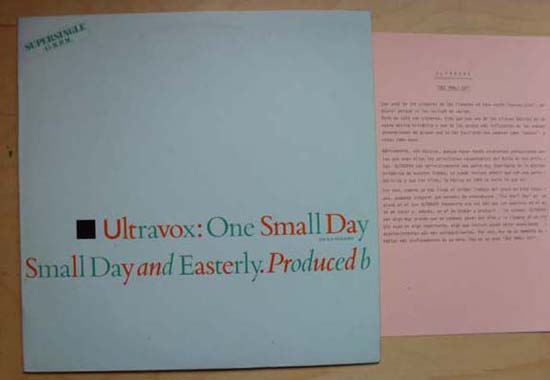 Ultravox One+Small+Day 12''
