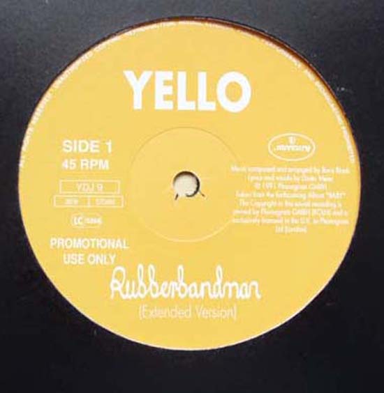 YELLO - RUBBERBANDMAN