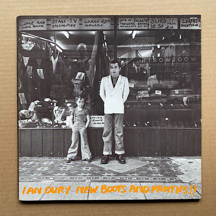 IAN DURY - NEW BOOTS AND PANTIES(G/FOLD)