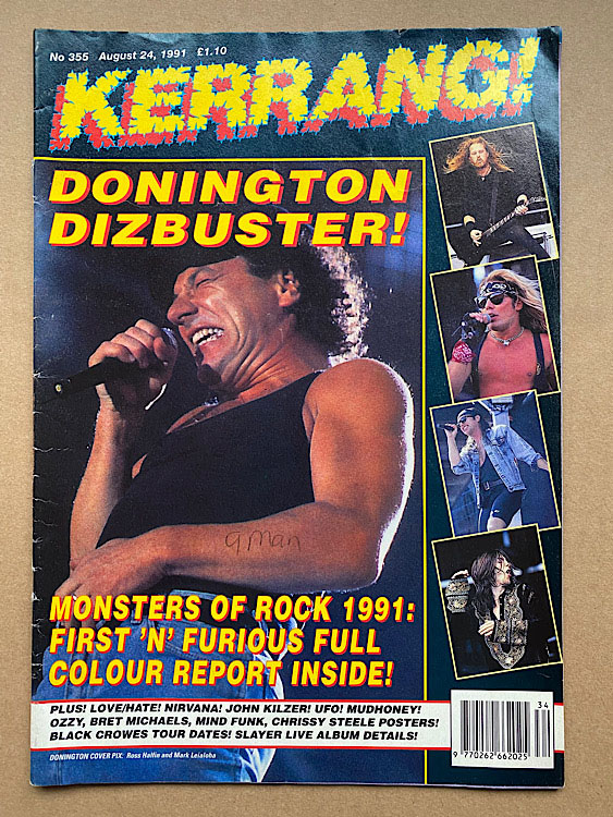 Kerrang! (all Magazines Are Complete And Pristine With No Tears, Cuts, Marks, Writing, Creases, Etc - AC/DC